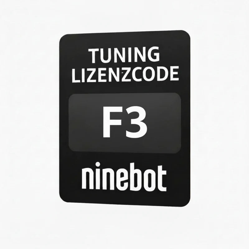 Ninebot F3 / F3E / F3D / F3 Pro Tuning License Code – Up to 35 km/h | Instant by email