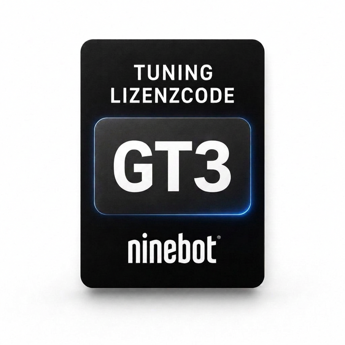 Ninebot GT3 Scooter Tuning License Code – Up to 50 km/h | Instantly via Email