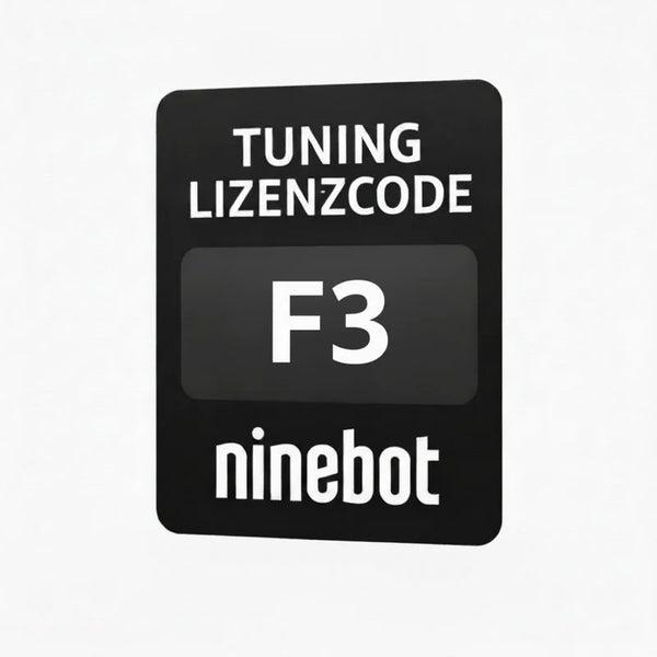 Ninebot F3 / F3E / F3D / F3 Pro Tuning License Code – Up to 35 km/h | Instant by email