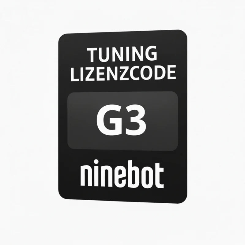 Ninebot G3 / G3E / G3D / G3 Max Tuning Lizenzcode – Bis zu 45 km/h | Sofort per E-Mail